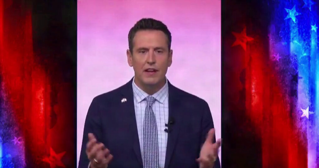 Zach Lahn called Iowa ESAs an "opportunity fund" at the October 14 KTIV Iowa Gubernatorial debate.